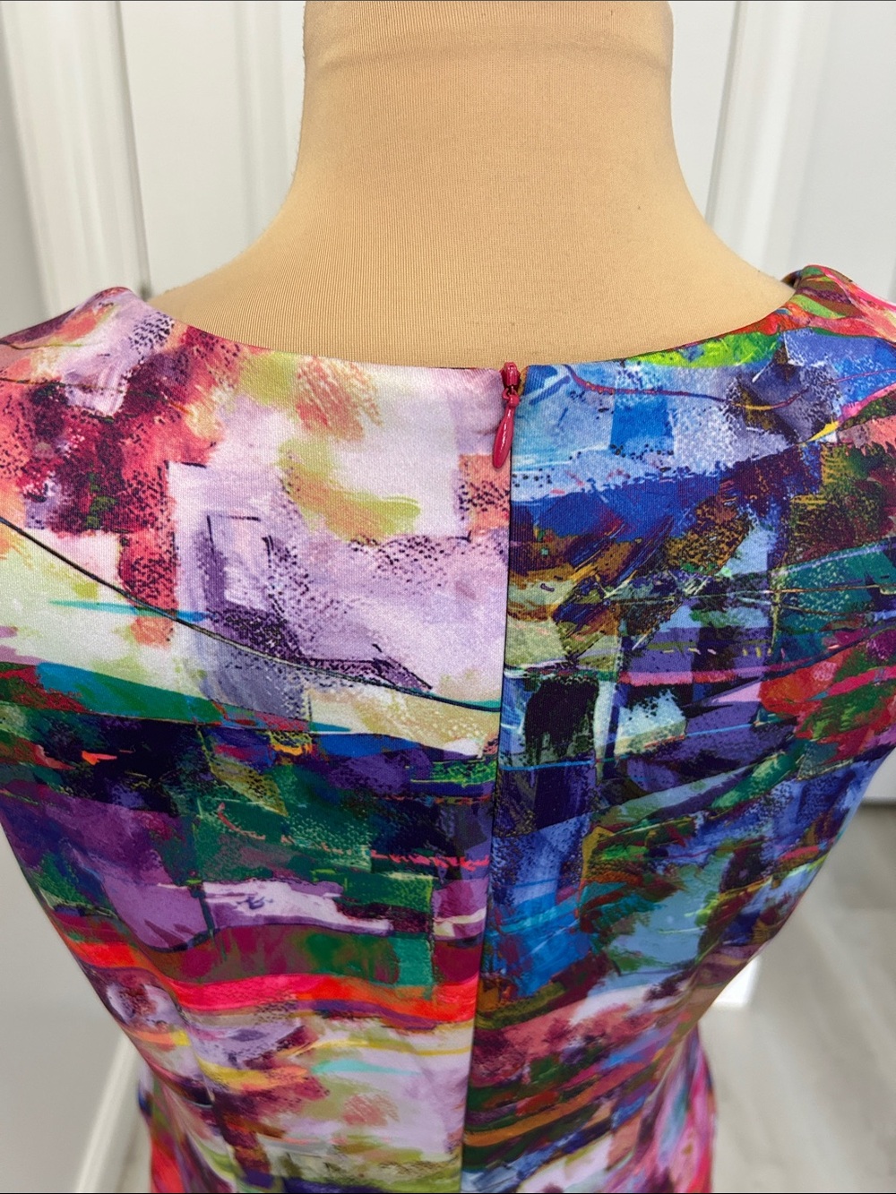 Joseph Ribkoff Multicolor Ruched Sheath Dress - Picture 7 of 10